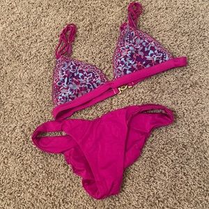 Beach bunny 2piece lace set